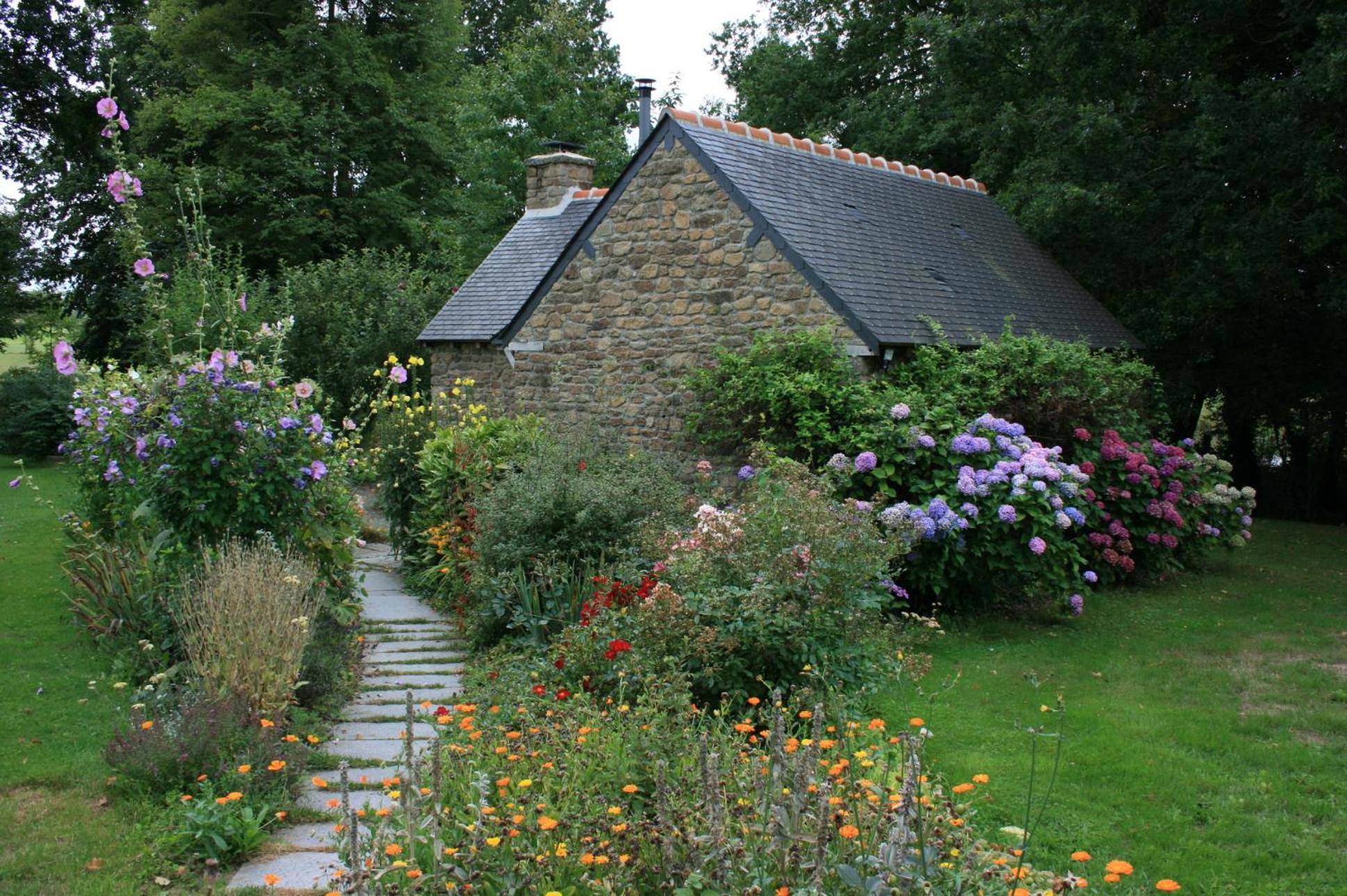 Bed and Breakfast Au Pont Ricoul Saint-Pierre-de-Plesguen Exterior foto