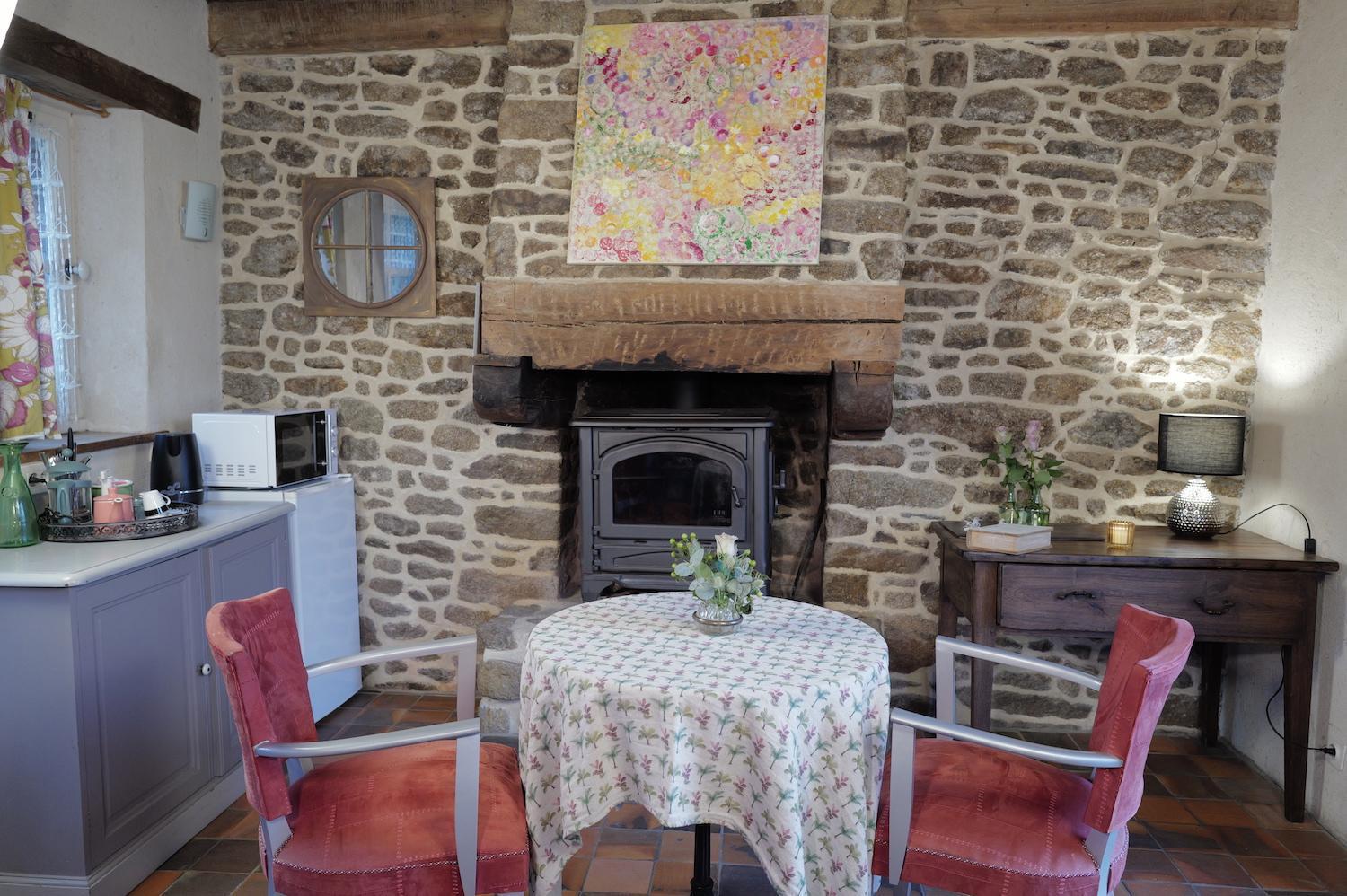 Bed and Breakfast Au Pont Ricoul Saint-Pierre-de-Plesguen Exterior foto